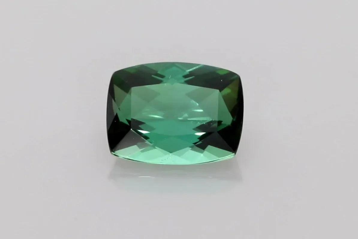 1.97ct Cushion Natural Tourmaline (Colour Green, Clarity Eye Clean, Cut Faceted)