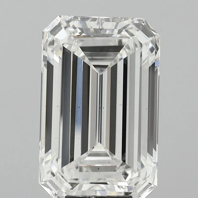 10.03ct Emerald Lab Grown Diamond (Colour F, Clarity VS2, IGI Certified)
