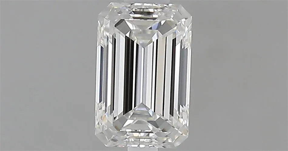 0.65ct Emerald Natural Diamond (Colour F, Clarity VVS2, GIA Certified)