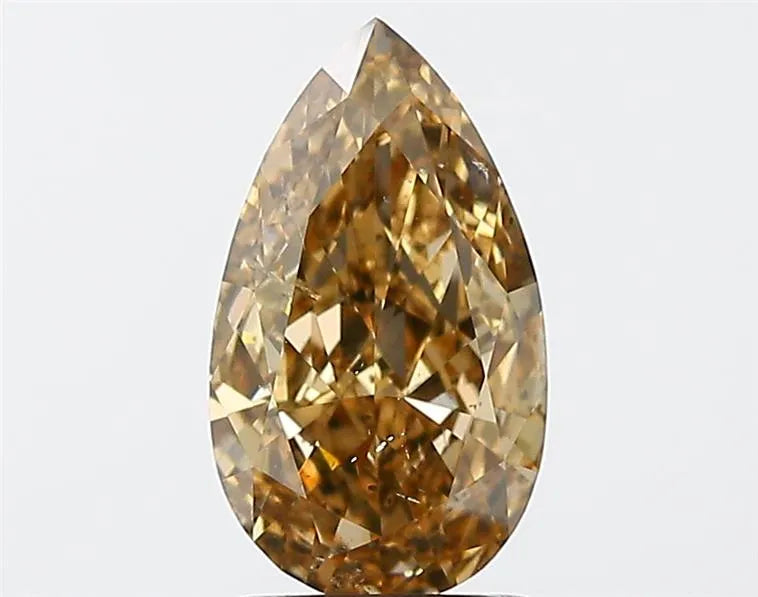 2.01ct Pear Natural Diamond (Colour Fancy, Clarity SI2, GIA Certified)