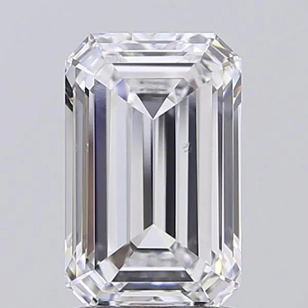 2.01ct Emerald Lab Grown Diamond (Colour D, Clarity VVS1, IGI Certified)