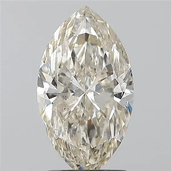 2.01ct Marquise Natural Diamond (Colour J, Clarity SI2, HRD Certified)