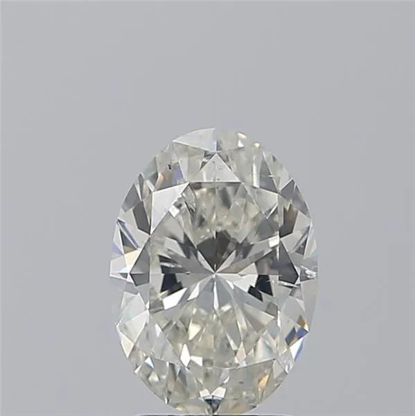 2.01ct Oval Natural Diamond (Colour J, Clarity I1, GIA Certified)
