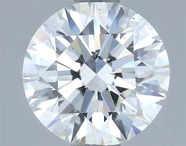 2.01ct Round Natural Diamond (Colour H, Clarity VS2, Cut EX, IGI Certified)