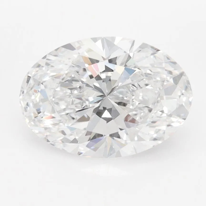 2.03ct Oval Lab Grown Diamond (Colour D, Clarity VVS1, IGI Certified)