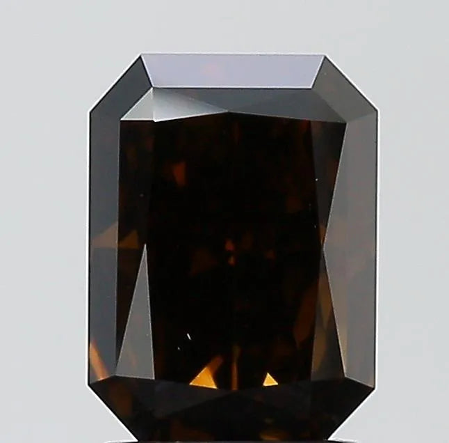 2.06ct Radiant Natural Diamond (Colour Fancy Dark Brown, Clarity VS2, GIA Certified)