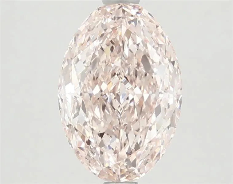 2.07ct Oval Lab Grown Diamond (Colour Fancy Intense Pink, Clarity VVS1, IGI Certified)