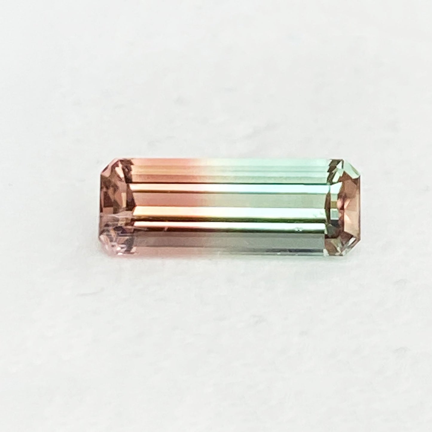 2.11ct Emerald Natural Tourmaline (Colour Multicolor, Clarity Eye Clean, Cut Faceted)