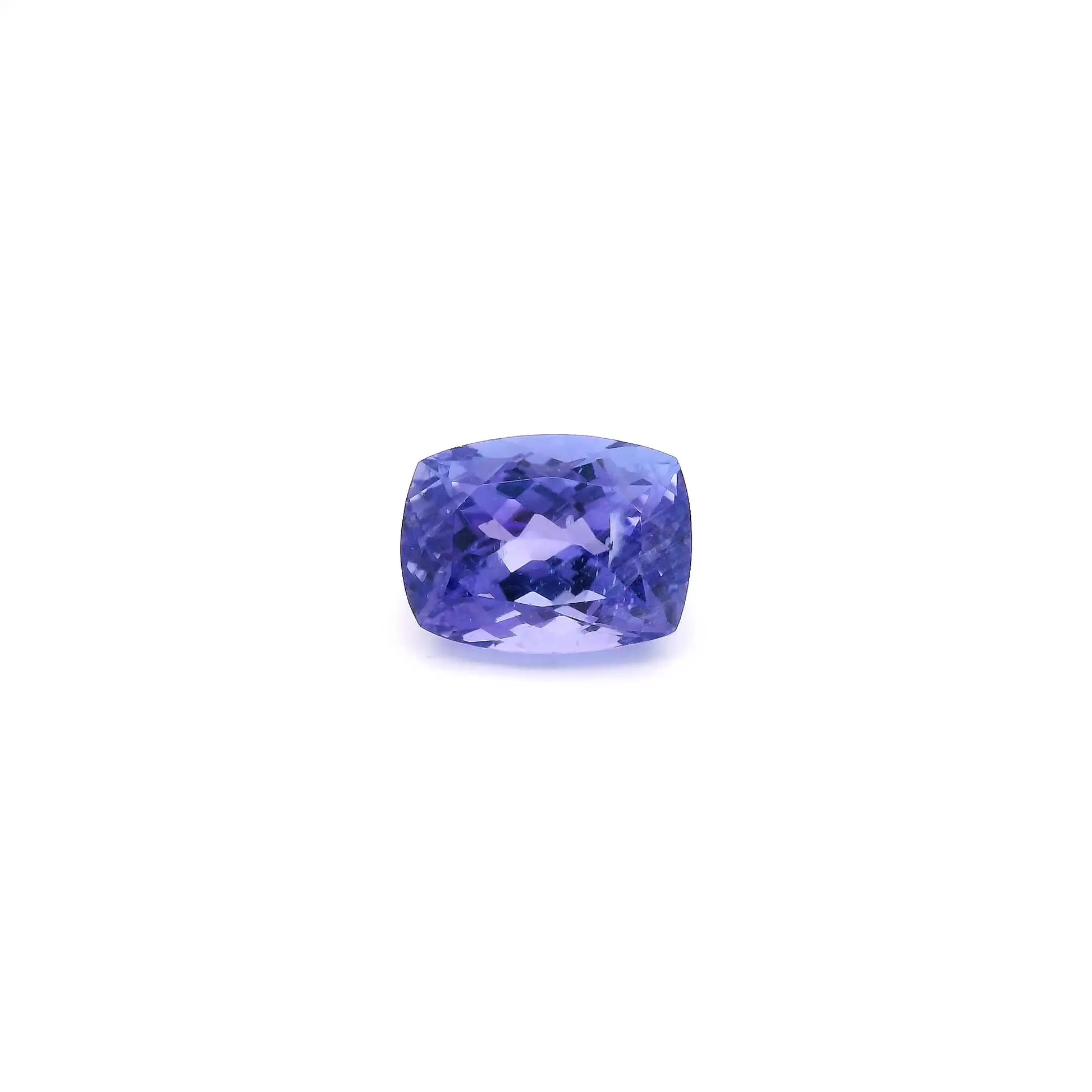 2.20ct Cushion Natural Tanzanite (Colour Blue, Clarity Slightly Included, Cut Faceted)