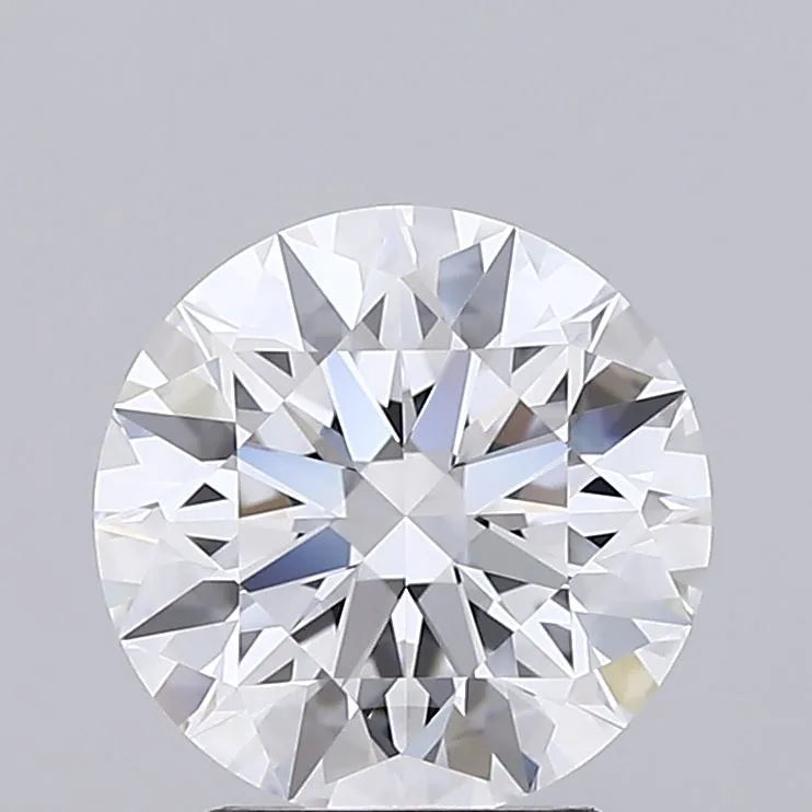 2.46ct Round Lab Grown Diamond (Colour D, Clarity IF, Cut ID, IGI Certified)