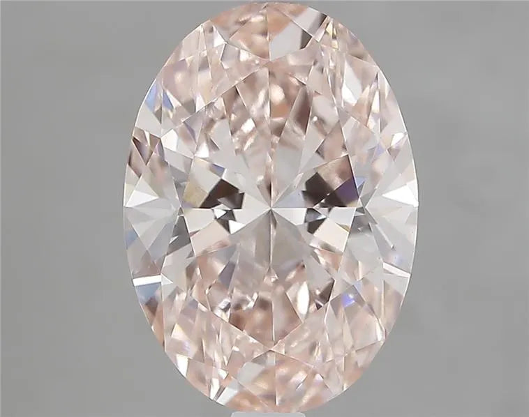 2.55ct Oval Lab Grown Diamond (Colour Fancy Intense Pink, Clarity VVS2, IGI Certified)