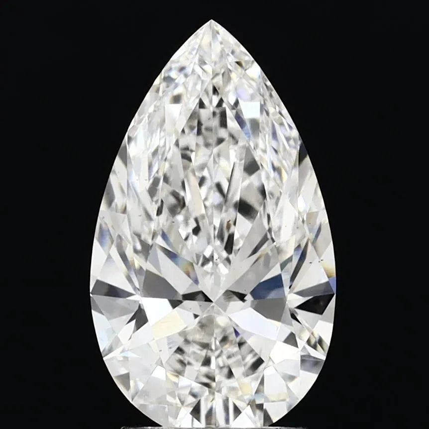 2.81ct Pear Lab Grown Diamond (Colour F, Clarity VS2, IGI Certified)