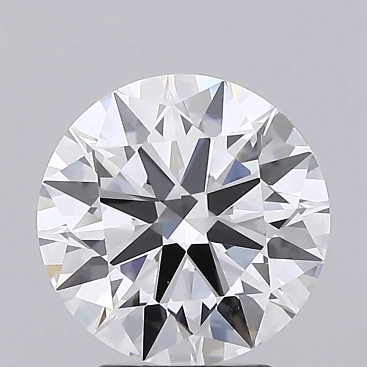 2.82ct Round Lab Grown Diamond (Colour D, Clarity IF, Cut ID, IGI Certified)