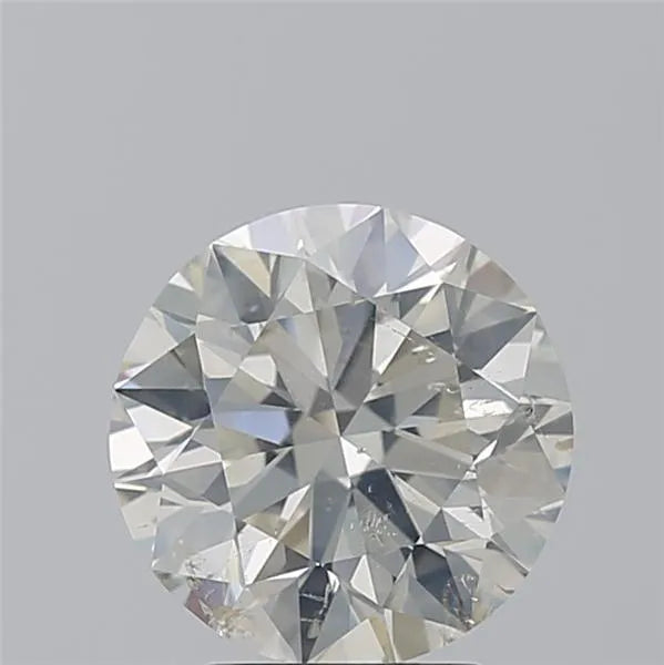 3.01ct Round Natural Diamond (Colour I, Clarity SI2, Cut EX, IGI Certified)