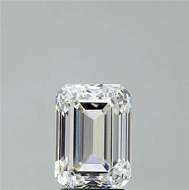 3.02ct Emerald Lab Grown Diamond (Colour F, Clarity VVS2, IGI Certified)