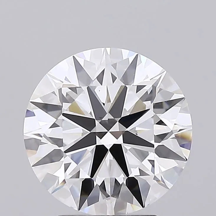 3.07ct Round Lab Grown Diamond (Colour E, Clarity IF, Cut ID, IGI Certified)