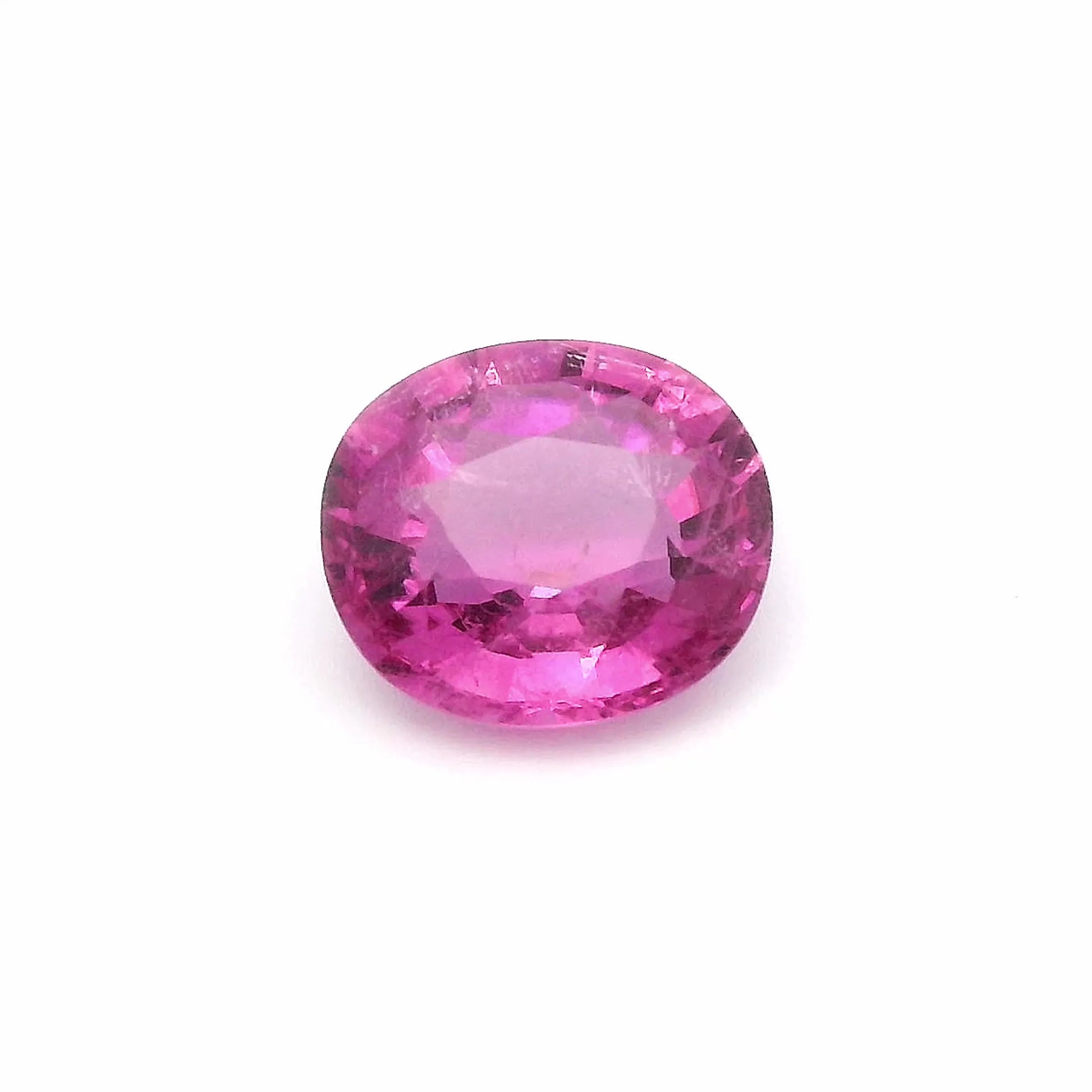 3.76ct Oval Natural Tourmaline (Colour Pink, Clarity Slightly Included, Cut Faceted)