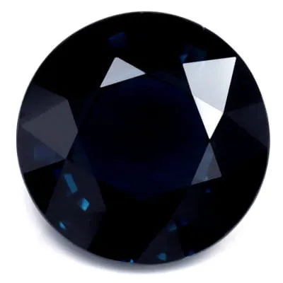 4.00ct Round Natural Sapphire (Colour Blue, Clarity Eye Clean, Cut Faceted)