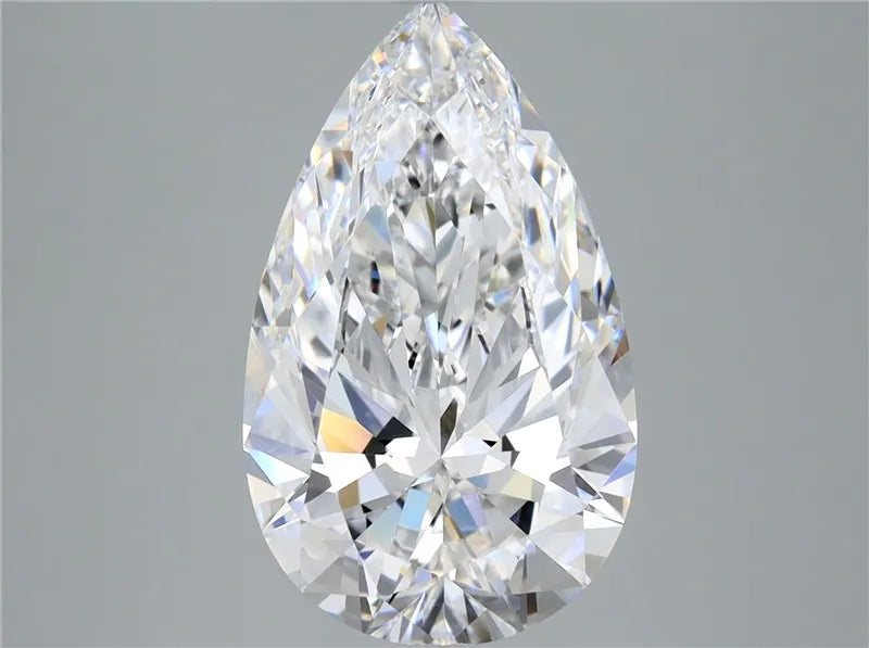 4.13ct Pear Natural Diamond (Colour D, Clarity FL, GIA Certified)