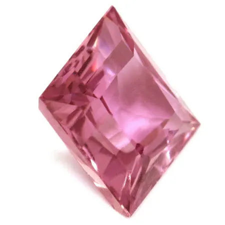 5.21ct Square Natural Sapphire (Colour Pink, Clarity Eye Clean, Cut Faceted)