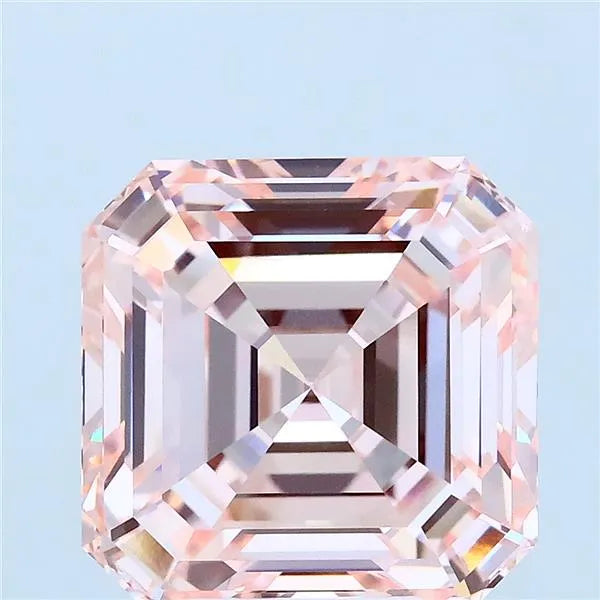 5.25ct Asscher Lab Grown Diamond (Colour Fancy Intense Pink, Clarity VVS1, IGI Certified)