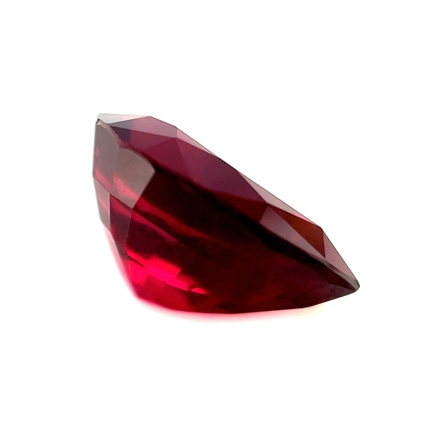 5.62ct Red Purple NATURAL Rhodolite Garnet Pear Teardrop Cut Loose Gem 13x9mm