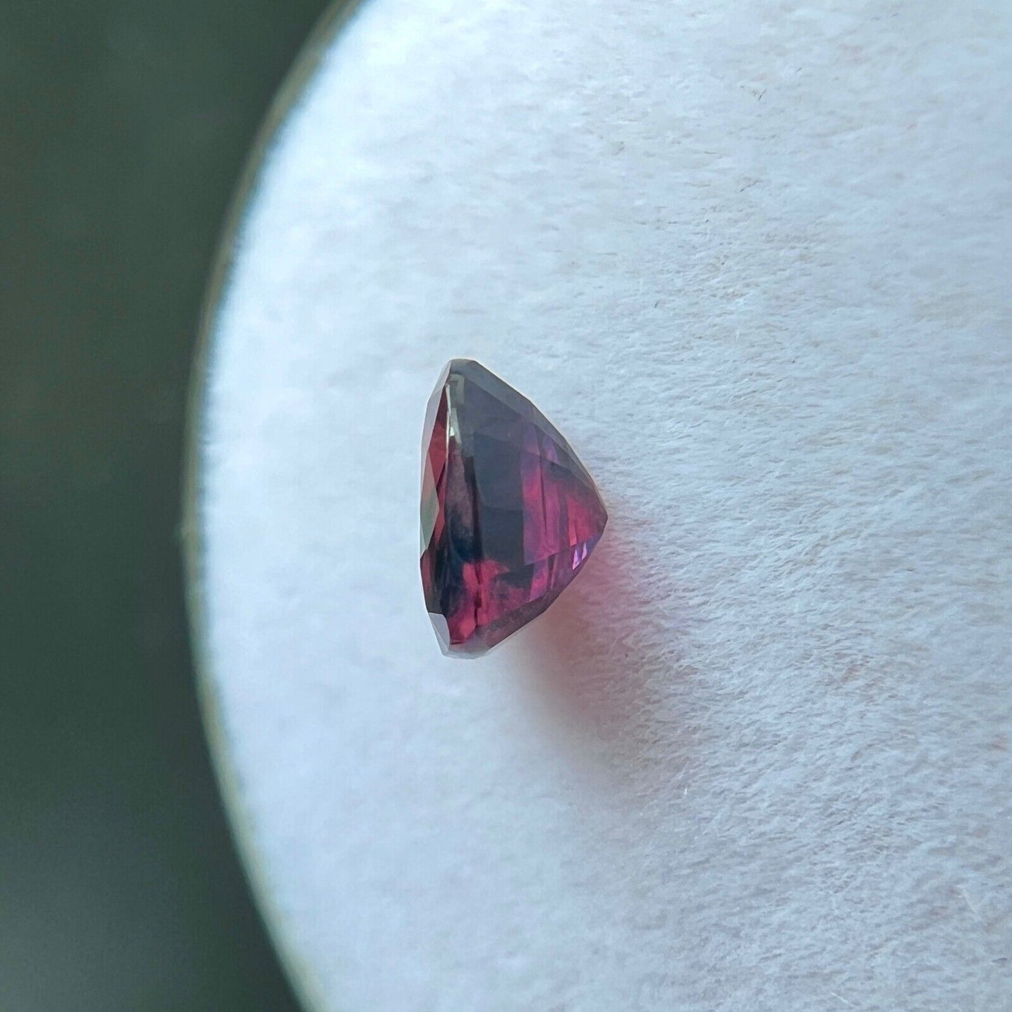 NATURAL Bi Colour WINZA Sapphire 1.04ct GRA CERTIFIED Cushion Cut Red Blue Gem