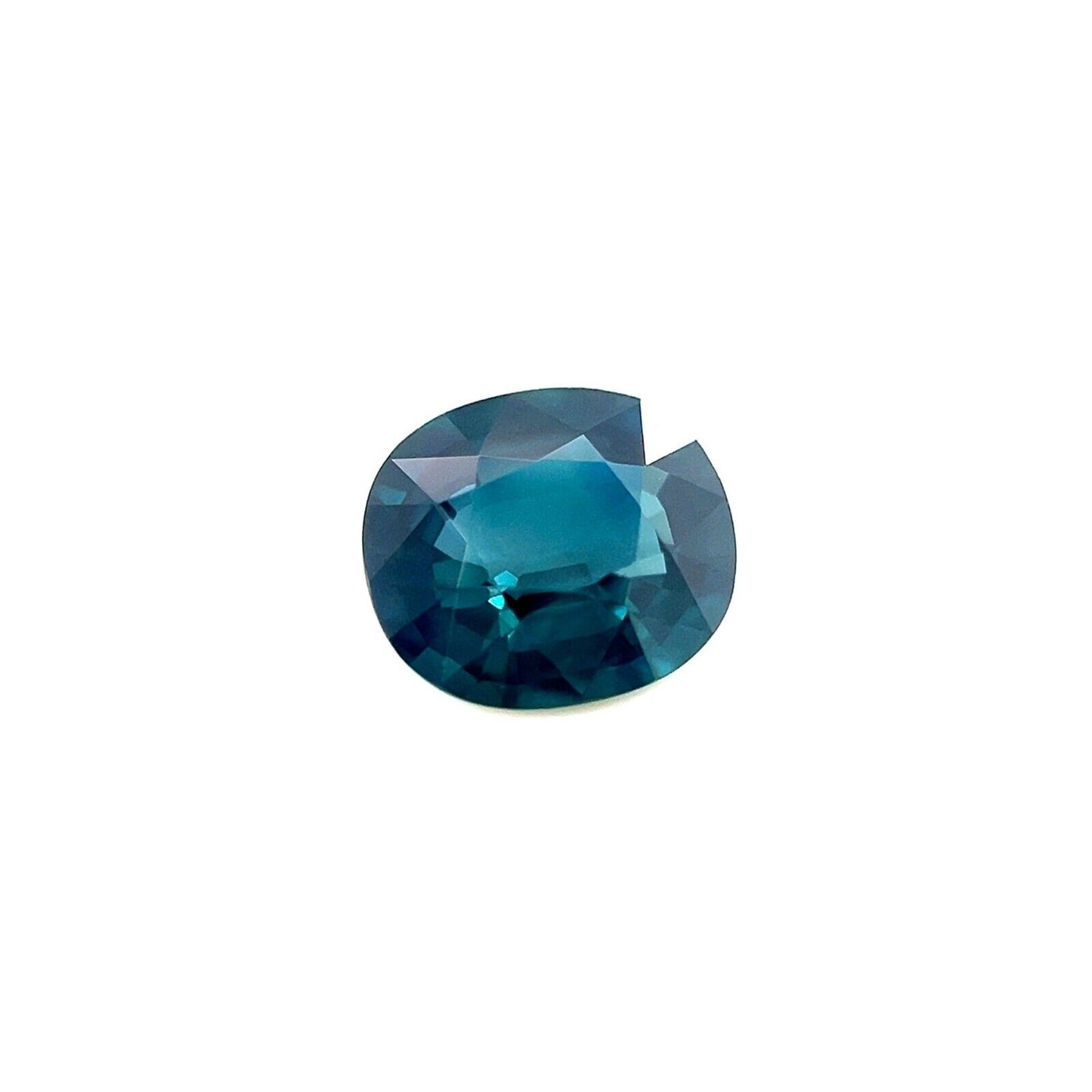 GIA CERTIFIED Sapphire 1.07ct Deep 'Lagoon' Green Blue UNHEATED Natural Oval Cut