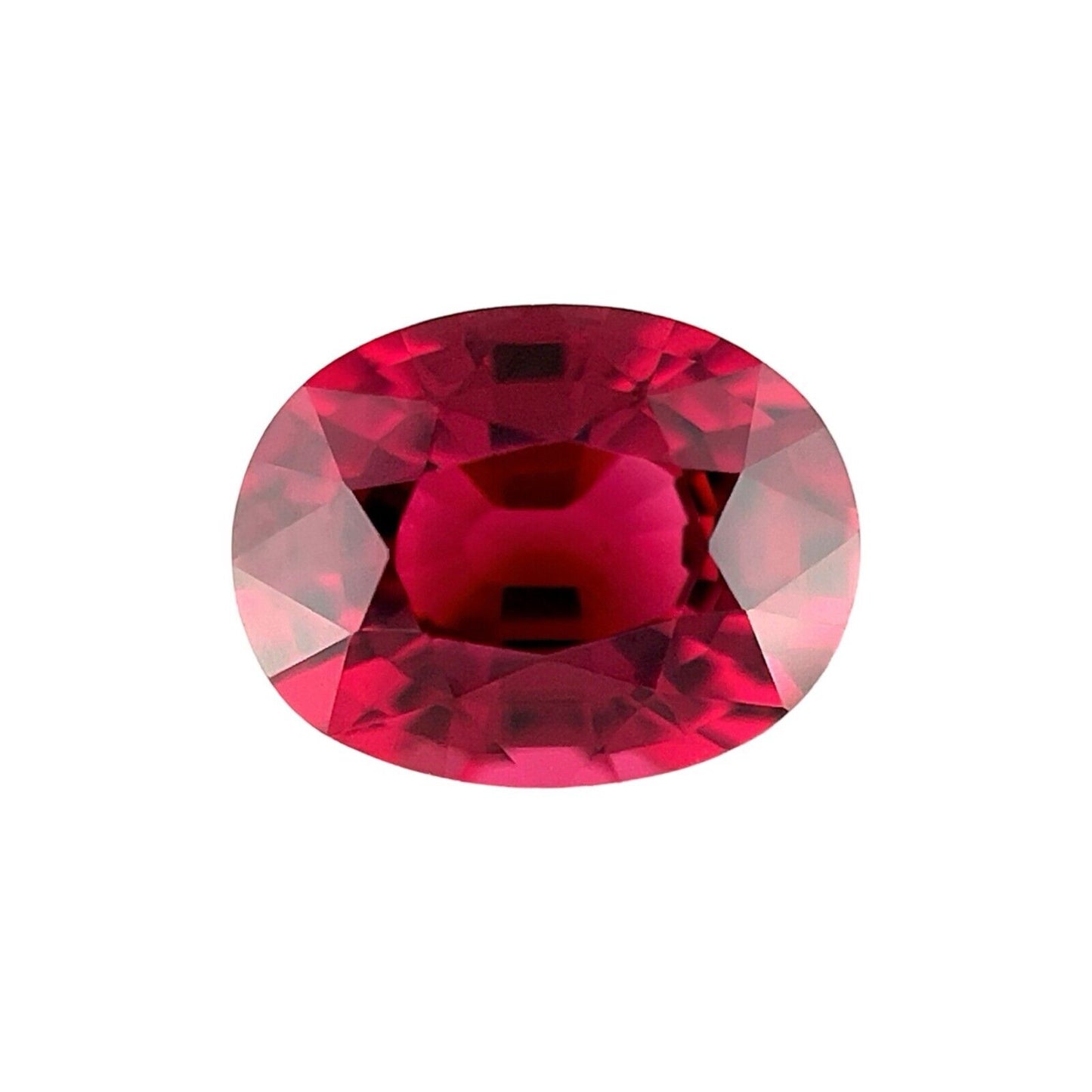 2.70ct Pink Purple NATURAL Rhodolite Garnet Oval Cut Calibrated Gem 9x7mm VS