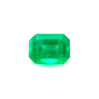 NATURAL 1.14ct Emerald DEEP Green Octagon Emerald Cut Loose Gemstone 7.1x5.2mm