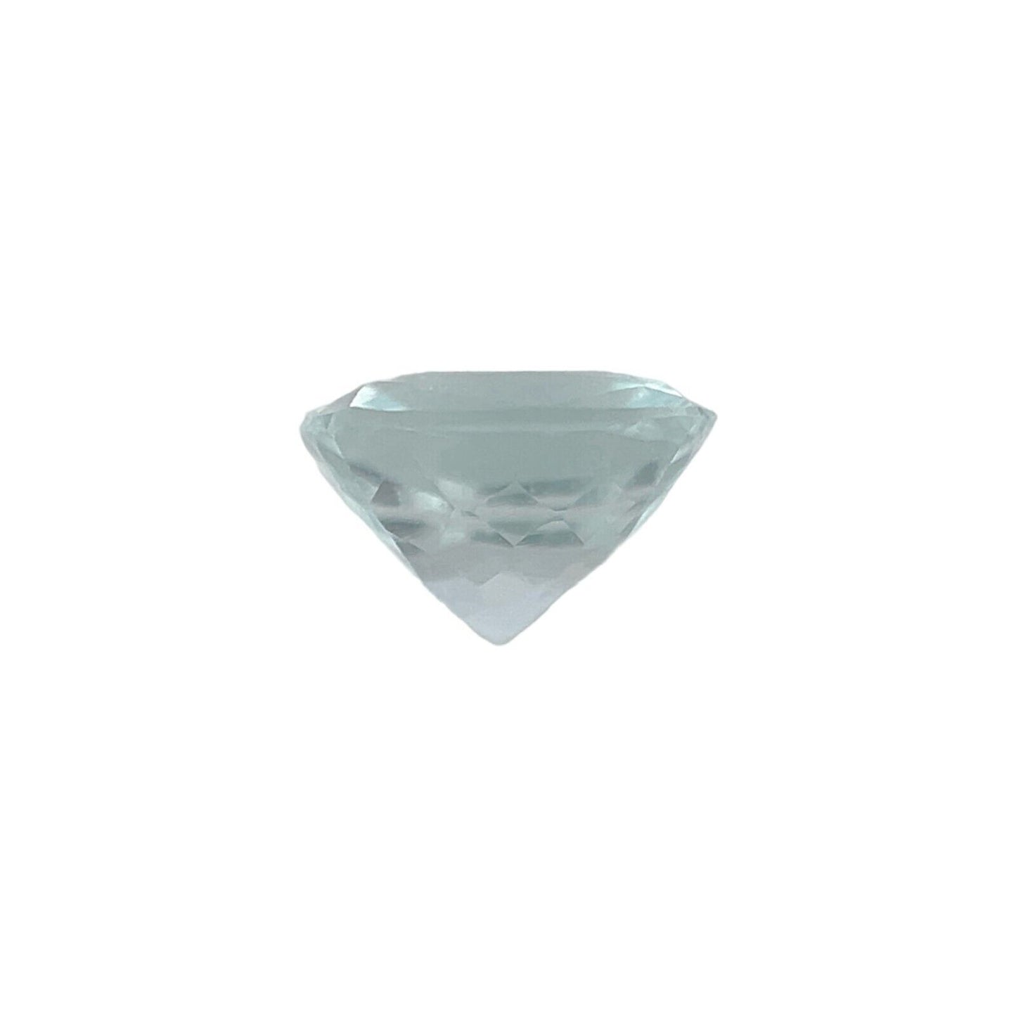 1.58ct NATURAL Aquamarine Light Blue Cushion Cut Loose Gemstone 7.4x7.3mm