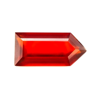 10.28ct NATURAL Vivid Orange Red Hessonite Garnet Fancy Cut LARGE Gem 20x9.3mm