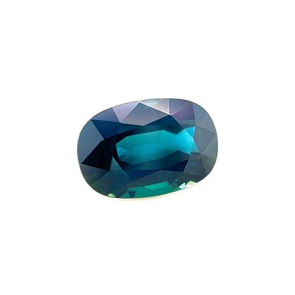 GIA CERTIFIED 1.44ct Natural Deep Blue UNTREATED Sapphire 7.8x5.2mm Oval Cut Gem