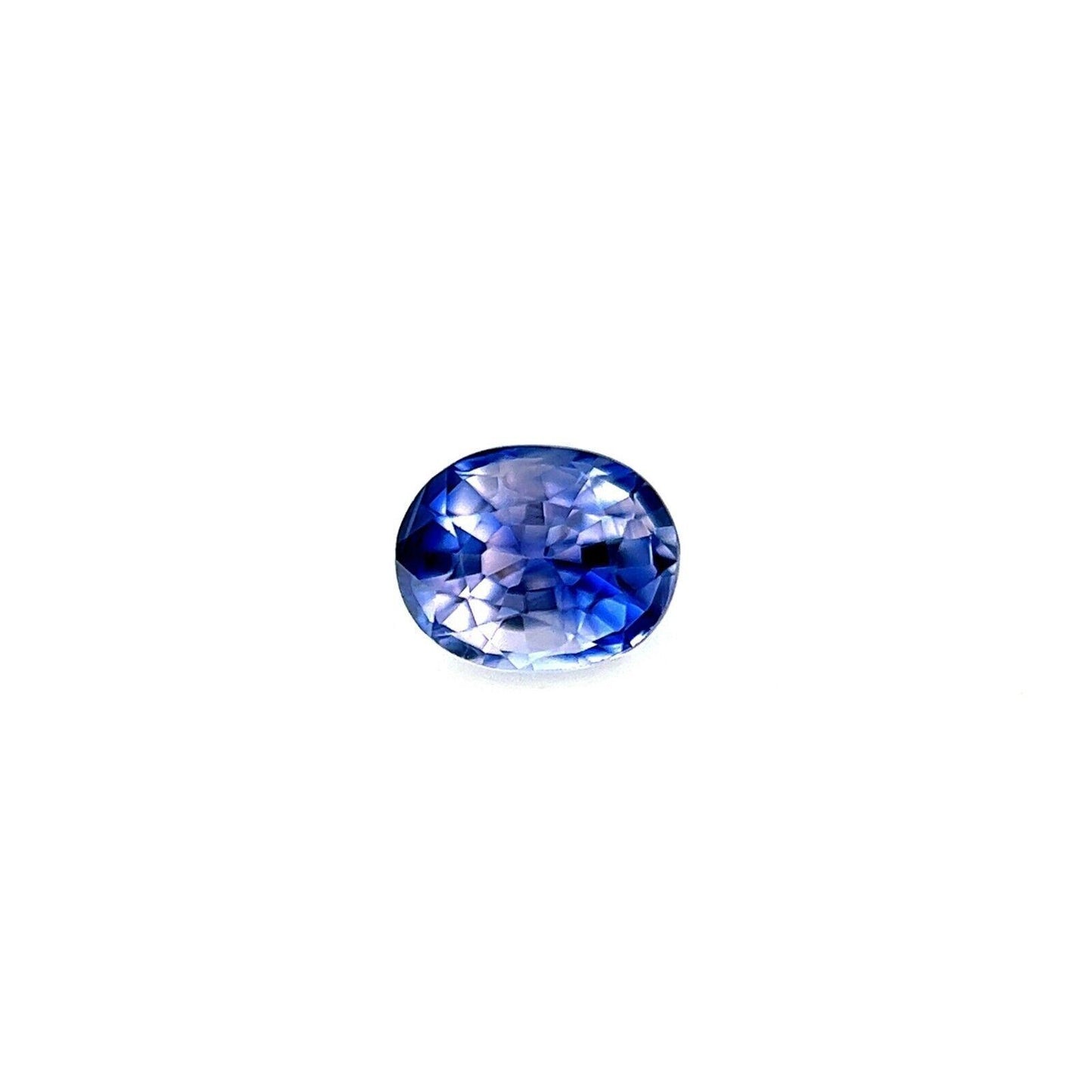 UNIQUE Fine Ceylon Blue Violet Sapphire 0.45ct Oval Cut Blue RARE 4.5x3.7mm VVS