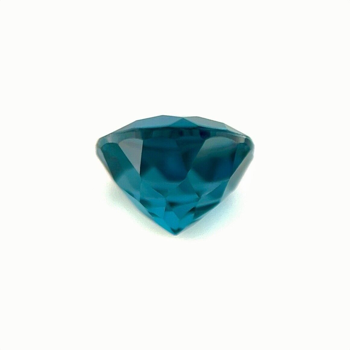 NATURAL London Blue Topaz 7mm Round Brilliant Cut 1.70 Carat Calibrated Gemstone