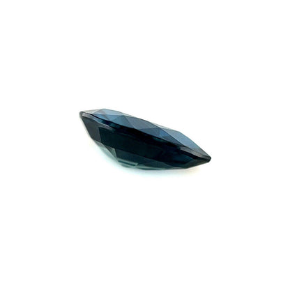 NATURAL 0.69ct Deep Blue Sapphire Pear Teardrop Cut Loose Gem 7.4.7mm VVS