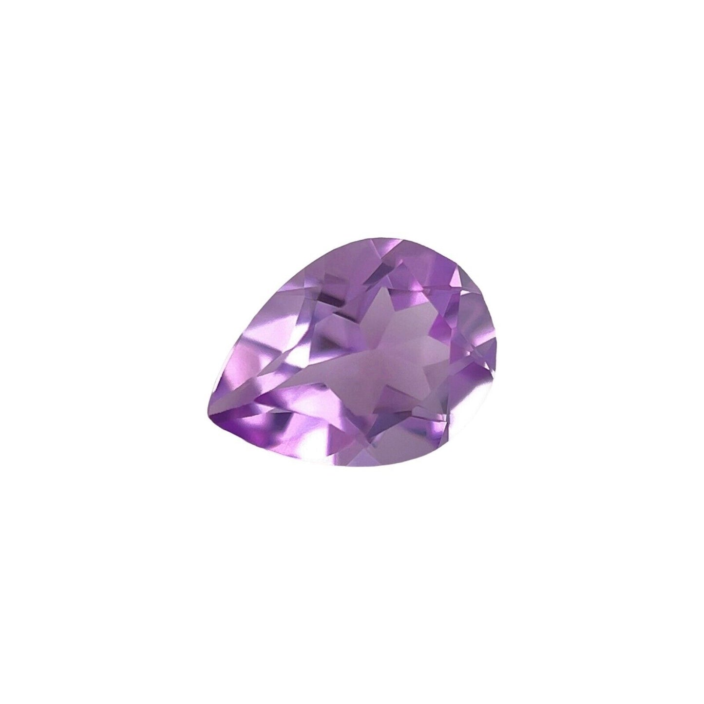 NATURAL Purple Amethyst 8x6mm Pear Cut 0.80-1.0ct Calibrated Loose Gemstone