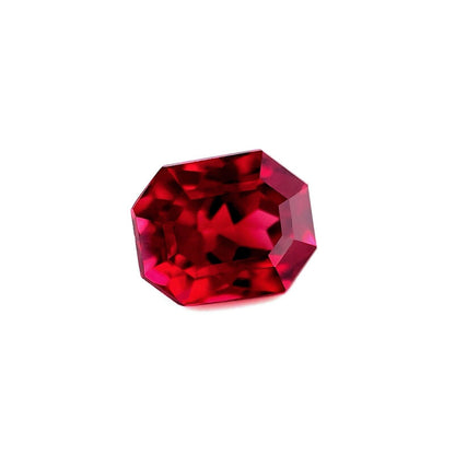 1.46ct NATURAL Pink Purple Rhodolite Garnet FANCY Octagon Cut Gem 7x5.6mm VVS