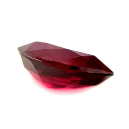 6.31ct VIVID Purple Red Rhodolite Garnet Pear Teardrop Cut 13.4x10.2mm Gemstone