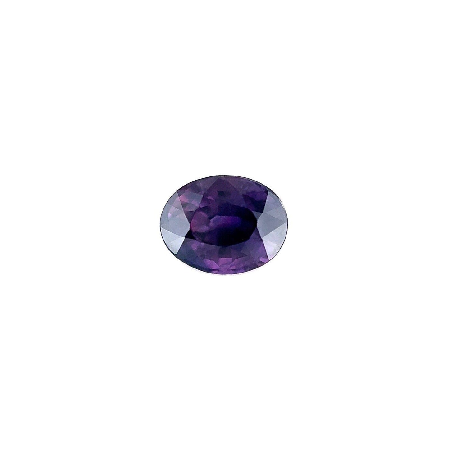 FINE 1.18ct DEEP Purple Sapphire Oval Cut UNTREATED Loose Gem 6.7x5.2mm VS