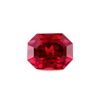 1.46ct NATURAL Pink Purple Rhodolite Garnet FANCY Octagon Cut Gem 7x5.6mm VVS