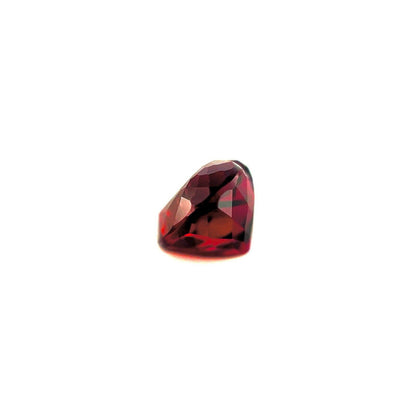 0.98ct NATURAL Deep Purple Red Rubellite Tourmaline Heart Cut Gem 6.5x5.5mm VS