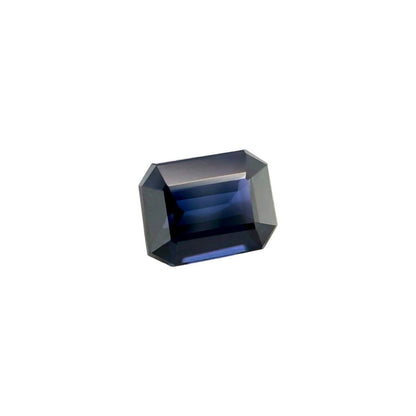 NATURAL 1.07ct Spinel Purple Blue Octagon Emerald Cut 6.7x5.2mm VVS Loose Gem