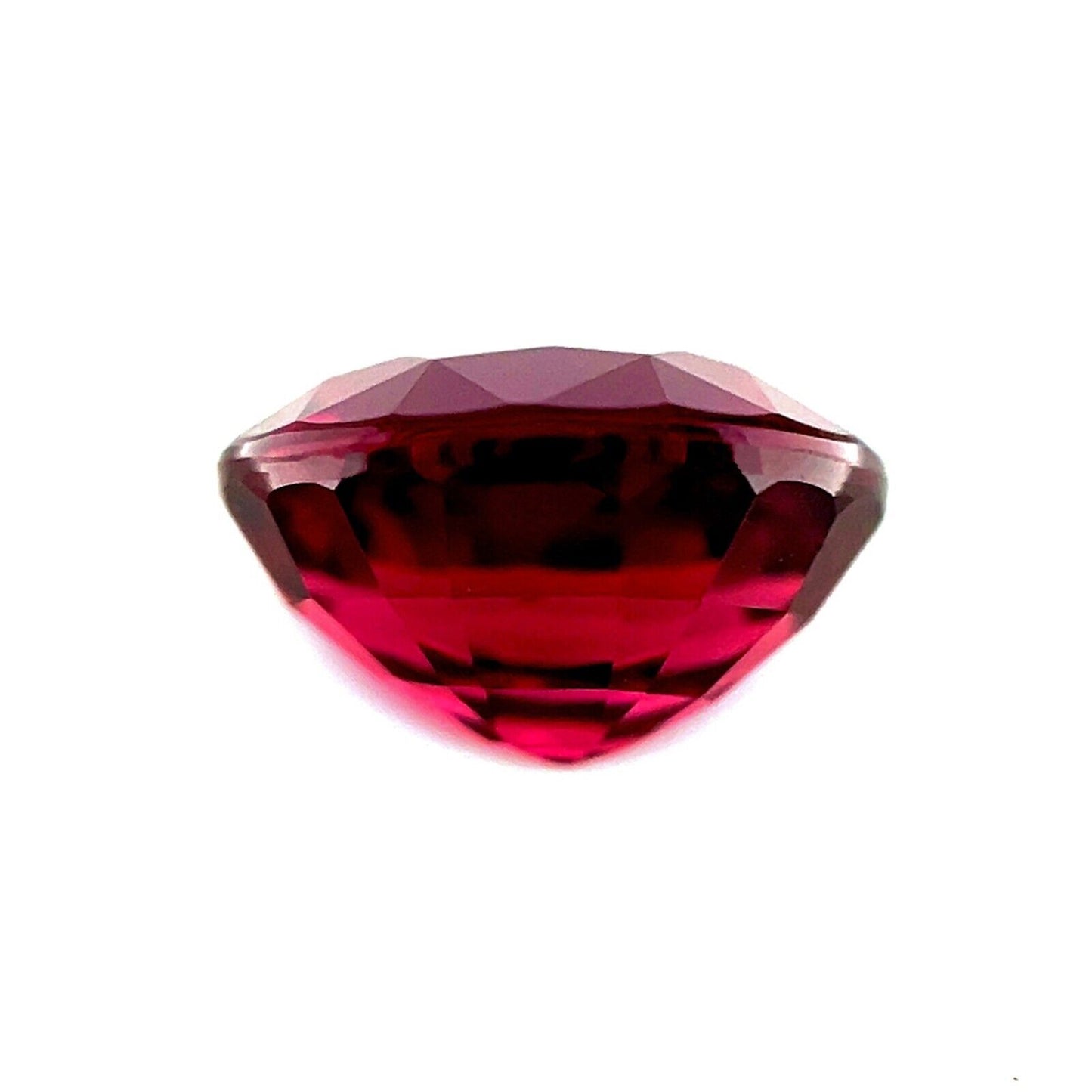 NATURAL 3.09ct Pink Purple NATURAL Rhodolite Garnet Oval Cut Gem 9x7.2mm VVS