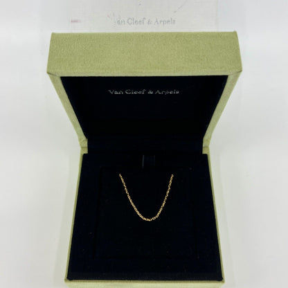 Vintage Van Cleef & Arpels 18k Yellow Gold Cable Necklace And Bracelet Chain