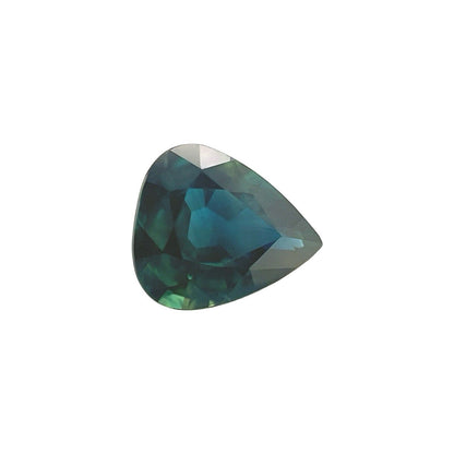 GIA CERTIFIED 1.15ct NATURAL Blue Sapphire UNTREATED Pear Teardrop Cut Gem