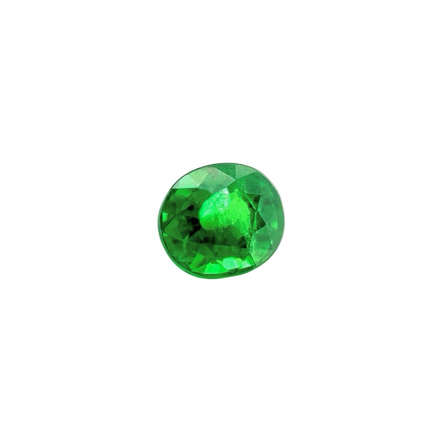 NATURAL Tsavorite Garnet 1.02ct Vivid Green Oval Cut 5.7x5mm Loose Gemstone