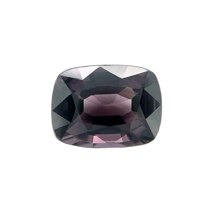NATURAL 2.92ct Deep Purple Spinel Cushion Cut 9.7x7.2mm VS Rare Loose Gemstone