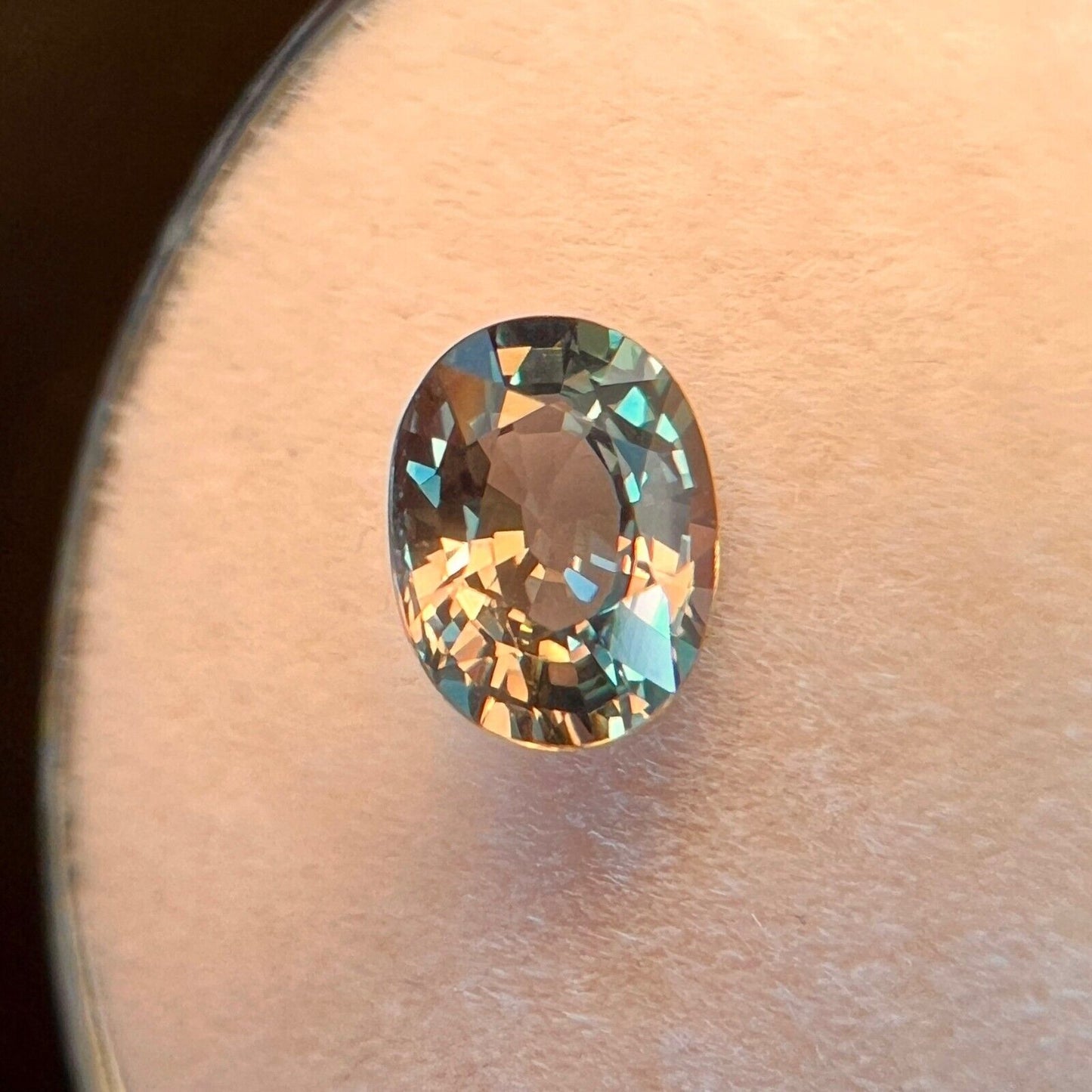 Natural GIA CERTIFIED Colour Change Sapphire 1.00ct UNTREATED Oval Cut RARE Gem