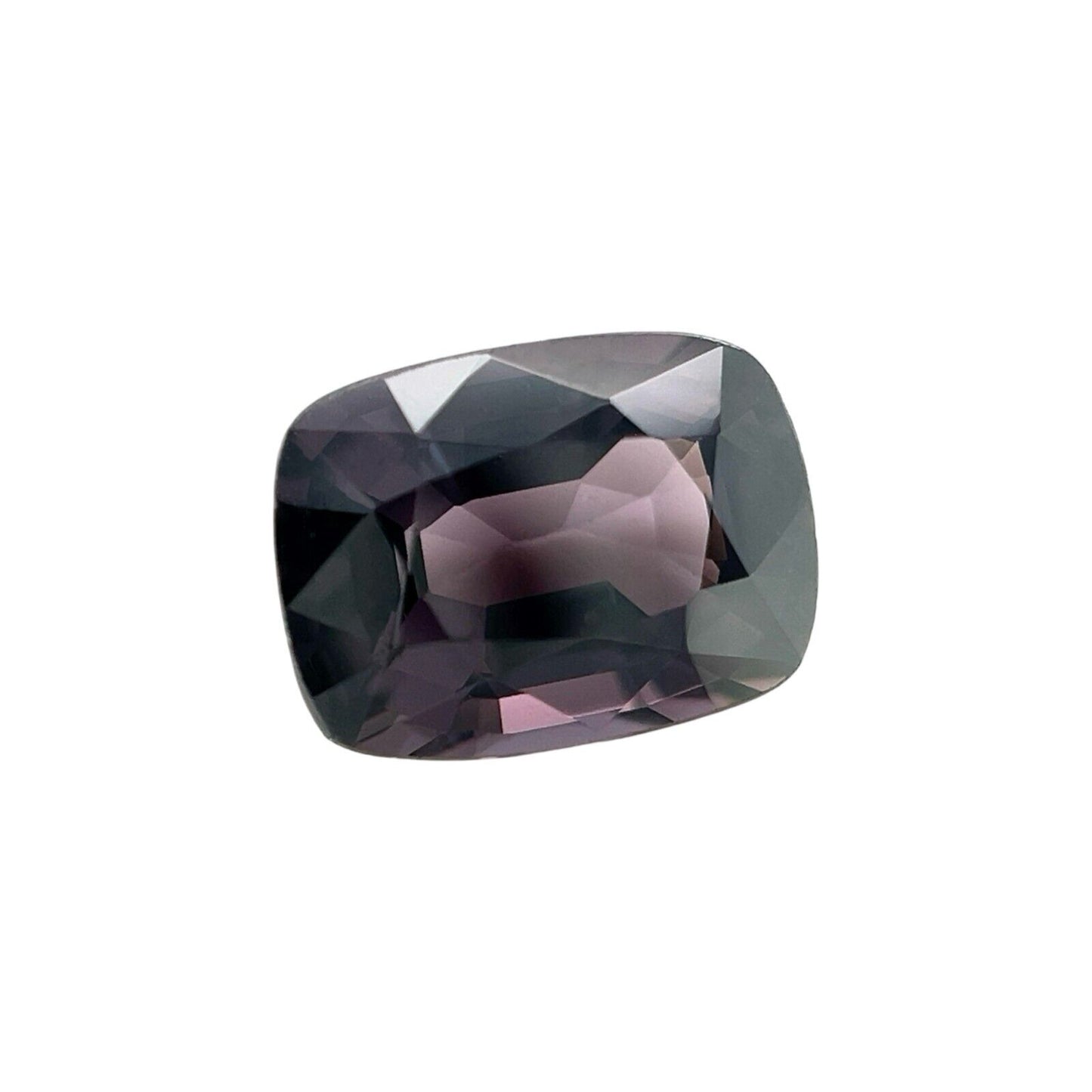 NATURAL 2.92ct Deep Purple Spinel Cushion Cut 9.7x7.2mm VS Rare Loose Gemstone